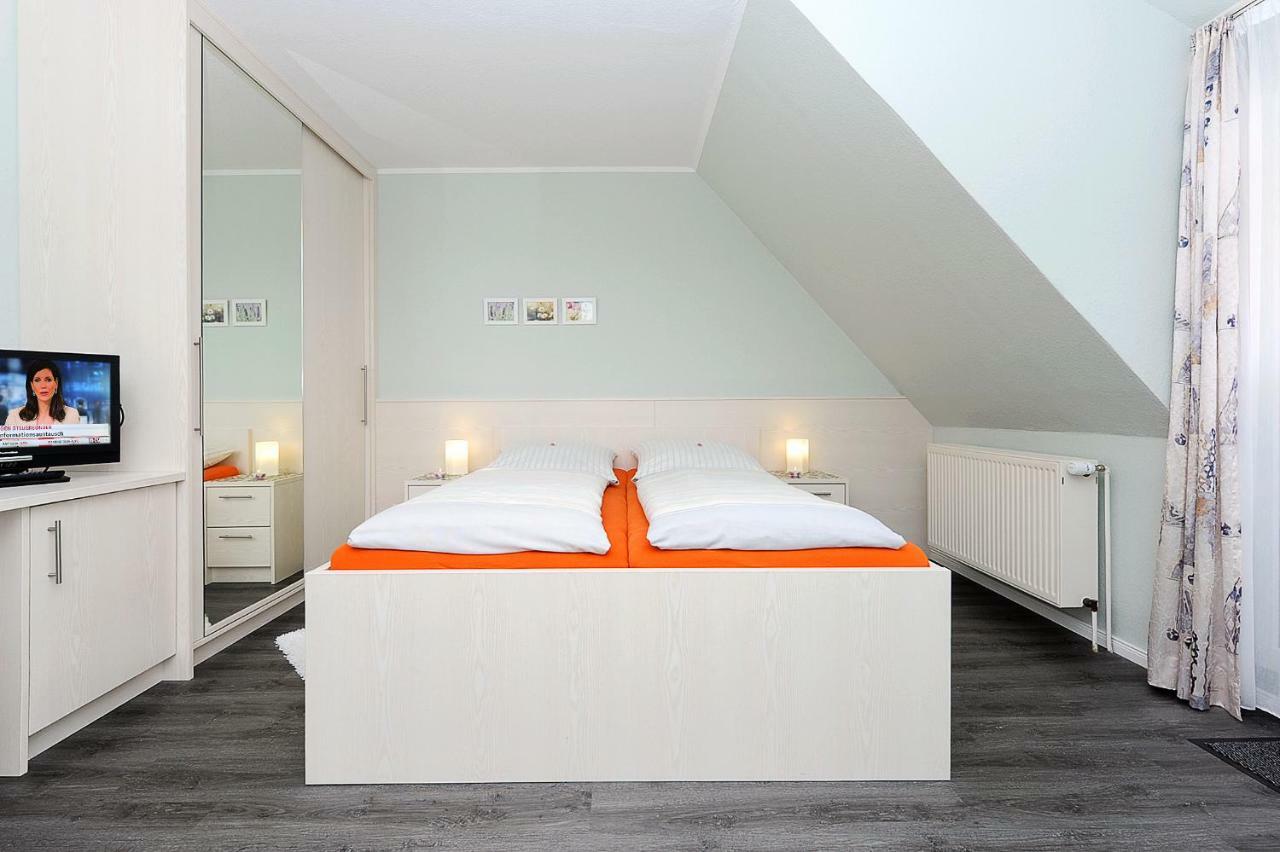Hotel Garni Haus Am Meer นอยฮาร์ลิงเงอซีล ภายนอก รูปภาพ